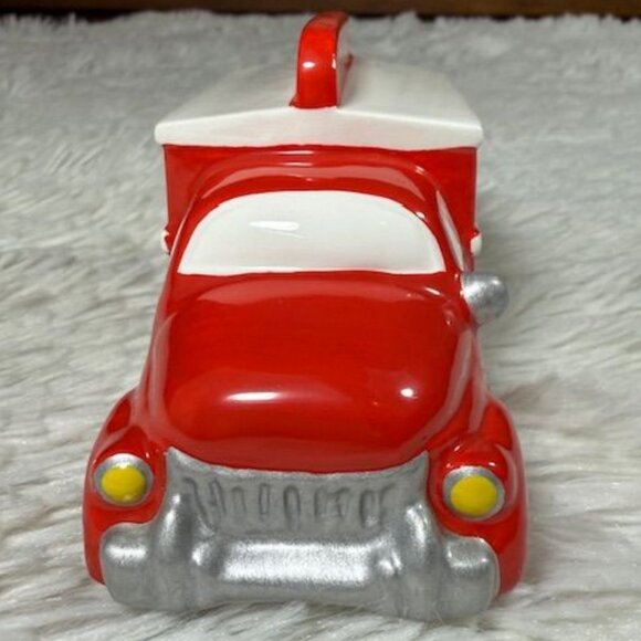 Vintage Coca-Cola Ceramic Department 56 Red White Bottle Case Delivery Truck - Picture 3 of 10